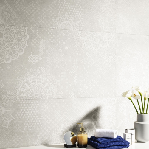 帕爾馬清水模立體花磚