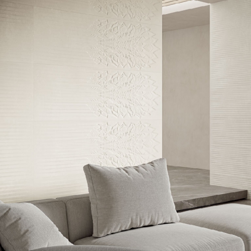 梅麗莎輕法式雕花壁磚-雅白