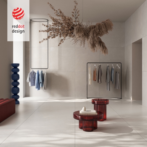 拉塞瓦清水模磁磚-清水灰