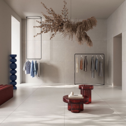 拉塞瓦清水模磁磚-清水灰