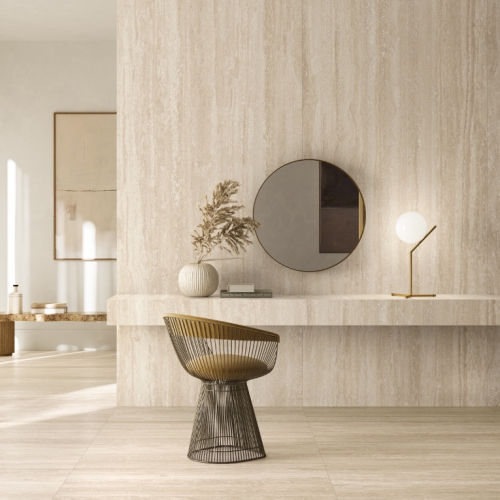 米萊托洞石薄板磚-岩米