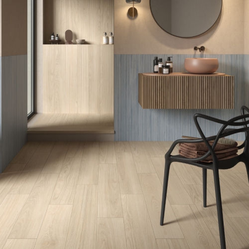 圖爾恩木紋磚-白橡