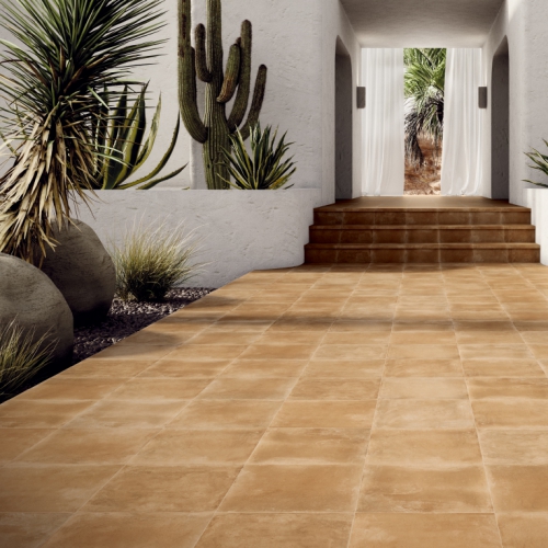 安戈爾復古磚-赤陶棕