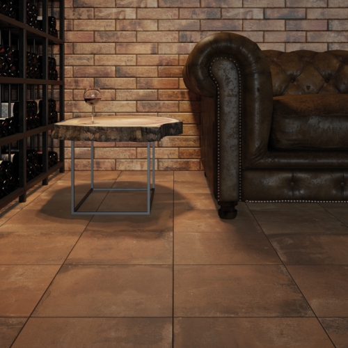 費南多復古磚-赤陶紅