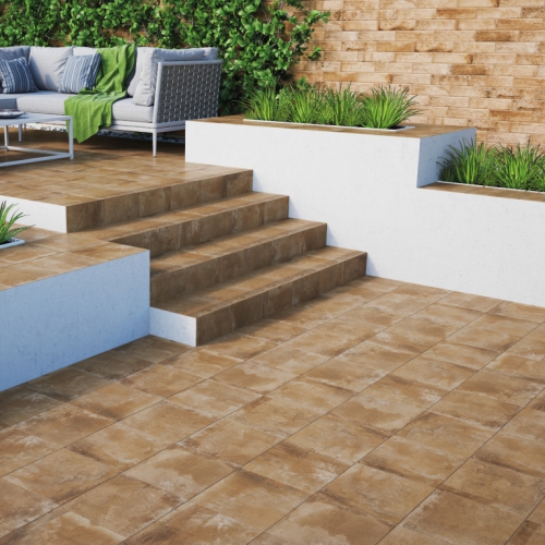 費南多復古磚-大地棕