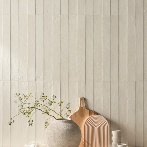 卡塔洛塗料磚-粉光白-霧面