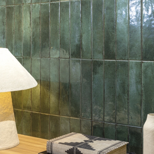 奧莫爾窯變地鐵磚-琉璃綠-亮面