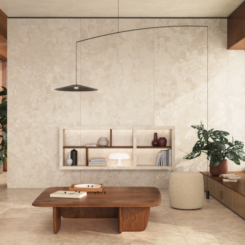 穆塔拉大理石薄板磚-3D霧米