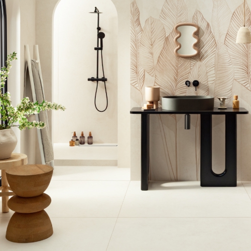 布羅斯塗料磚-粉光米-霧面