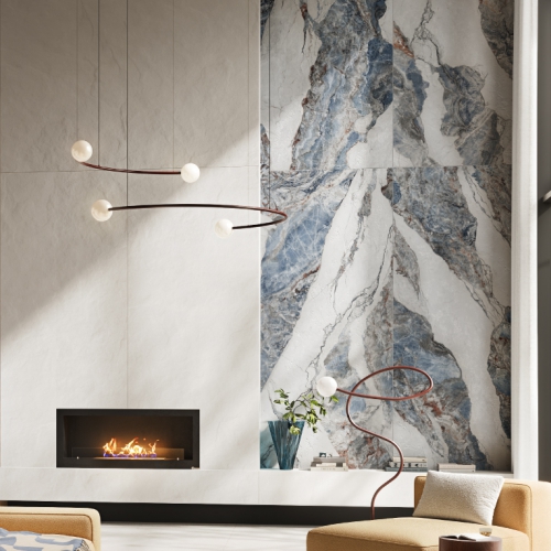 梵蒂岡奢石磚-藍冰玉-3D霧面