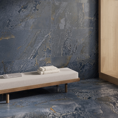 法尤姆金屬鏽磚-銀河藍-半拋