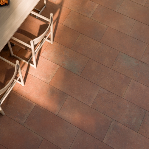 奈洛比復古石紋磚-赤陶棕