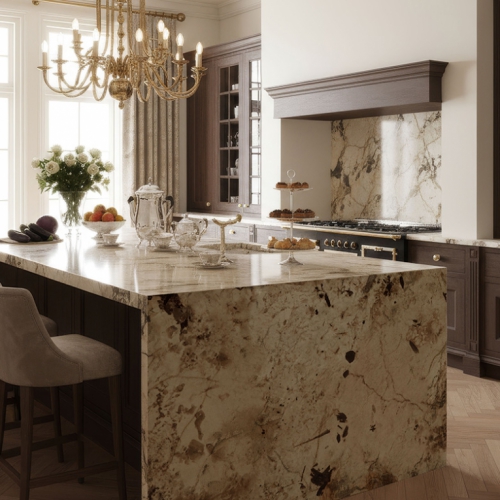 潘朵拉奢石薄板磚-晶透亮面