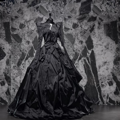 但丁黑大理石薄板磚-半拋