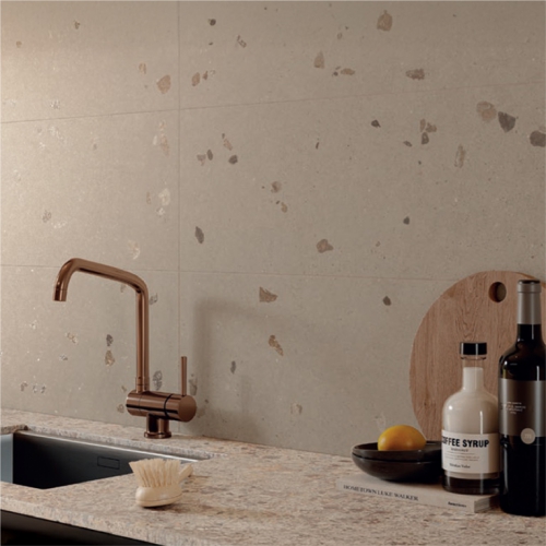 瑪堤亞水磨石磁磚-玄岩米