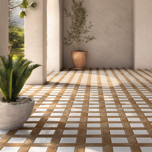 艾倫德拼接復古磚