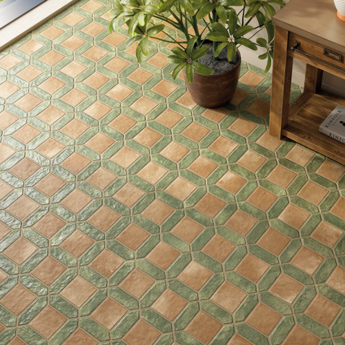 艾倫德拼接復古磚