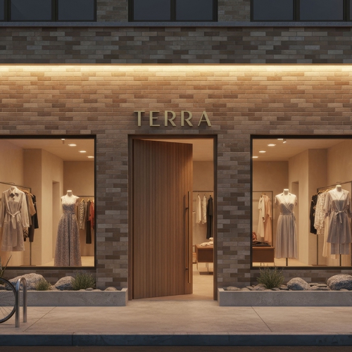 伯明罕復古文化磚-紅棕