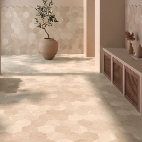 托萊多石紋六角磚-漠岩米