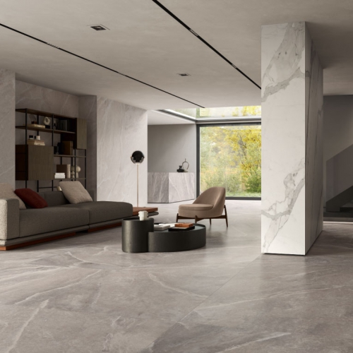 斯蒂亞石紋磚-白米