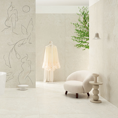 納塔爾萊姆石磁磚-3D半拋面