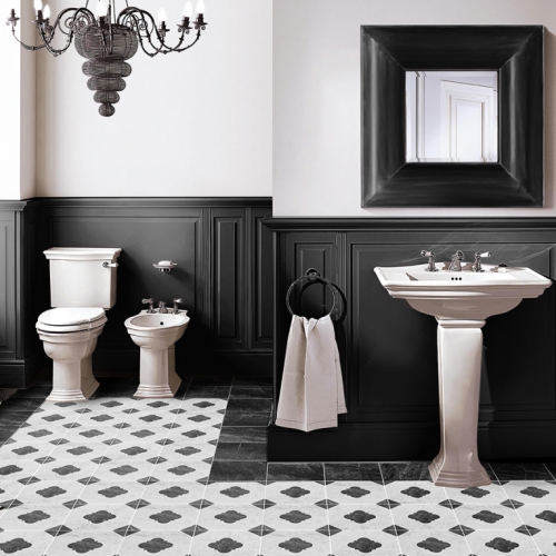 芙洛亞大理石八角花磚