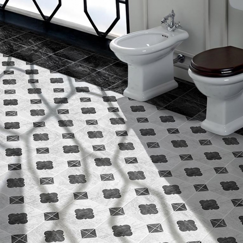 芙洛亞大理石八角花磚