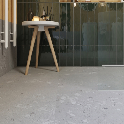 索梅羅水磨石磁磚-清溪白