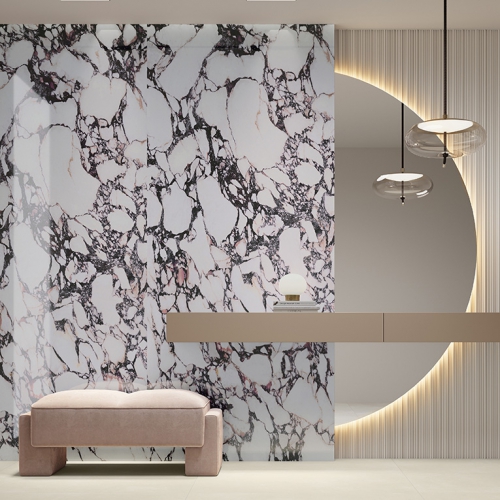 寶格麗紫大理石薄板磚-亮面