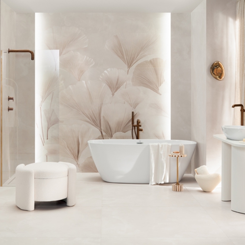 奧比安花磚－銀杏流韻