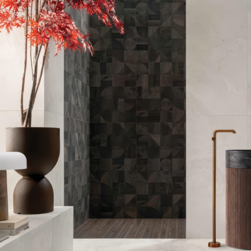 伊科拼接木紋花磚