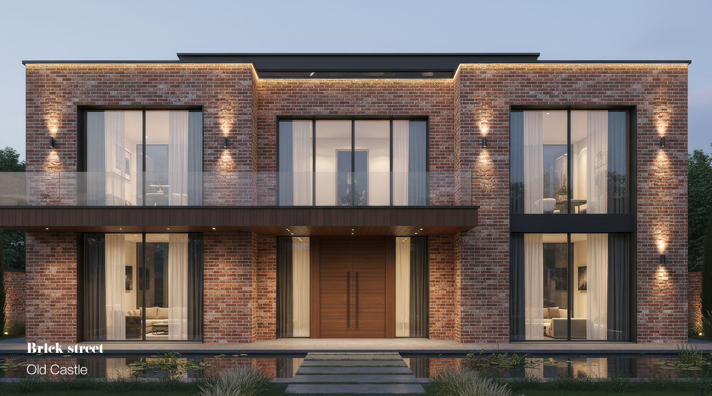 現代老磚風外牆磁磚推薦