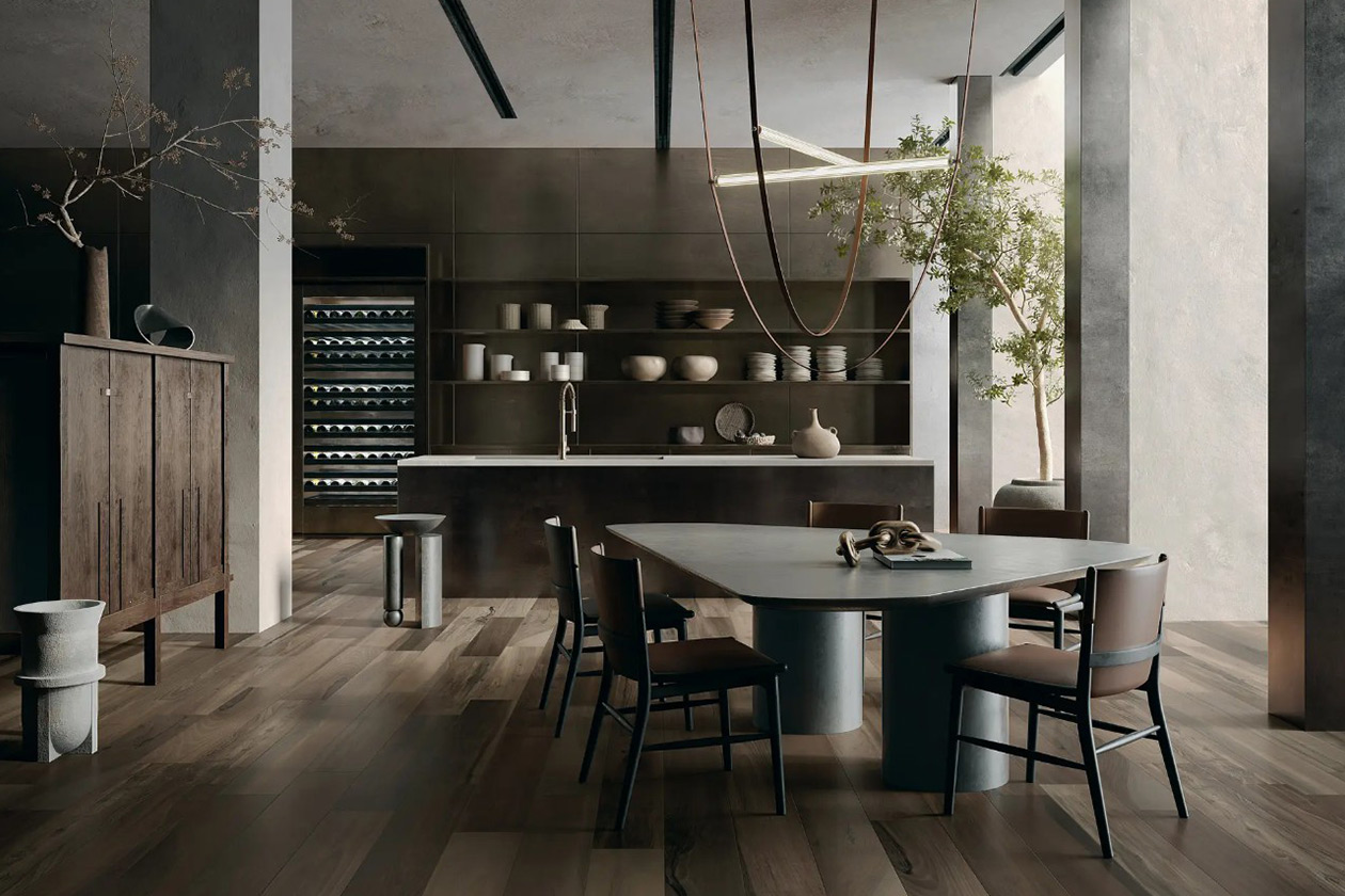 低調奢感廚房地磚設計推薦